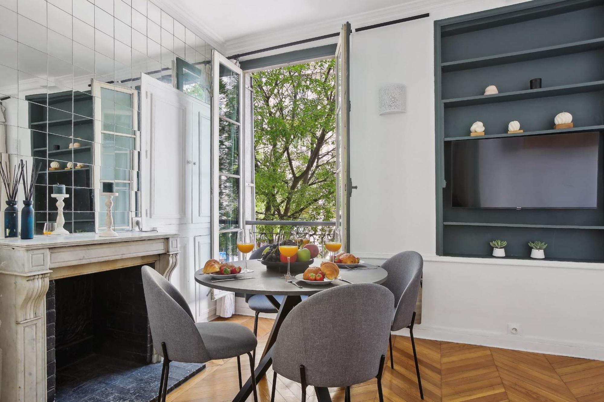 Apartamento Le Marais 1Br Cozy París Exterior foto
